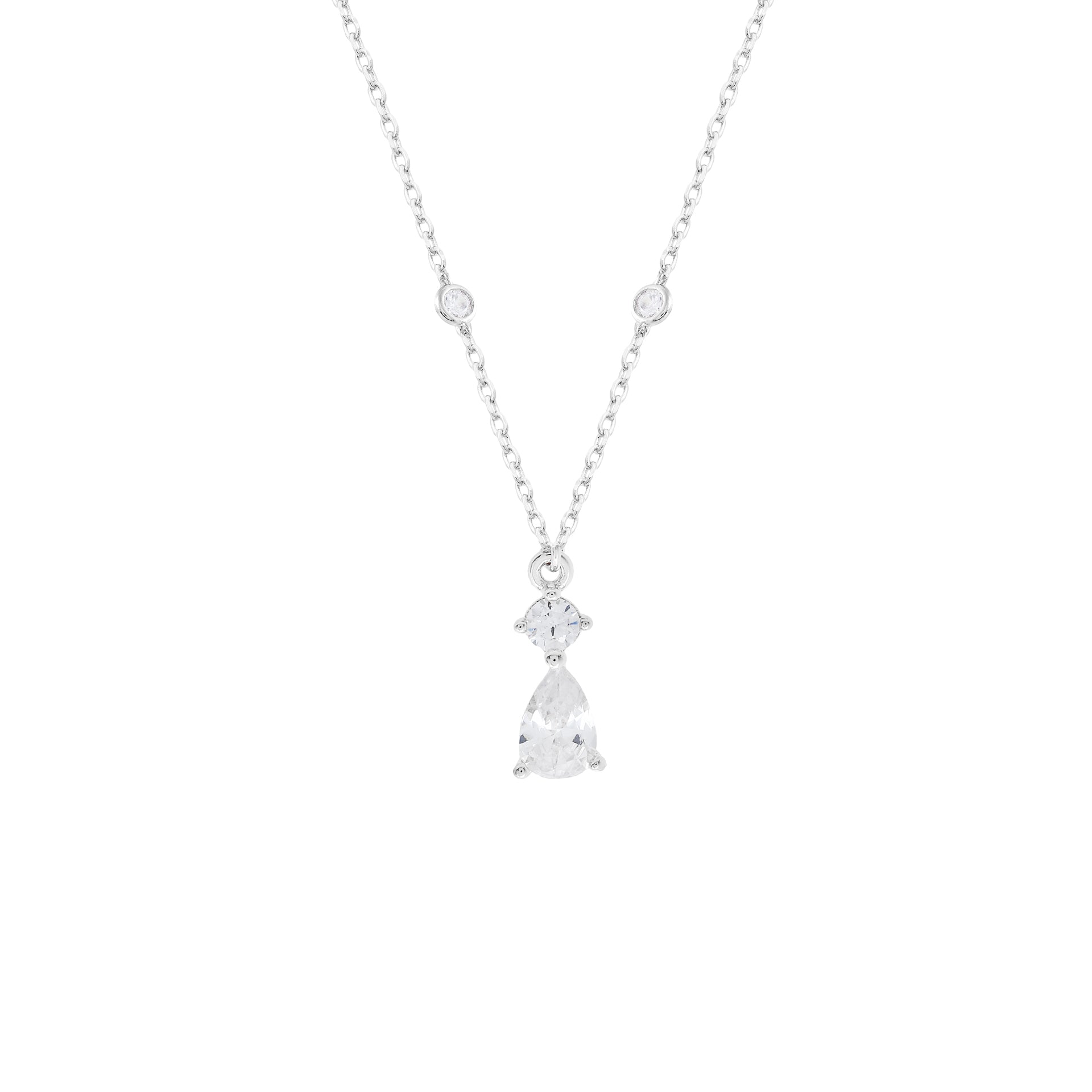 Colar Vika Prata 925