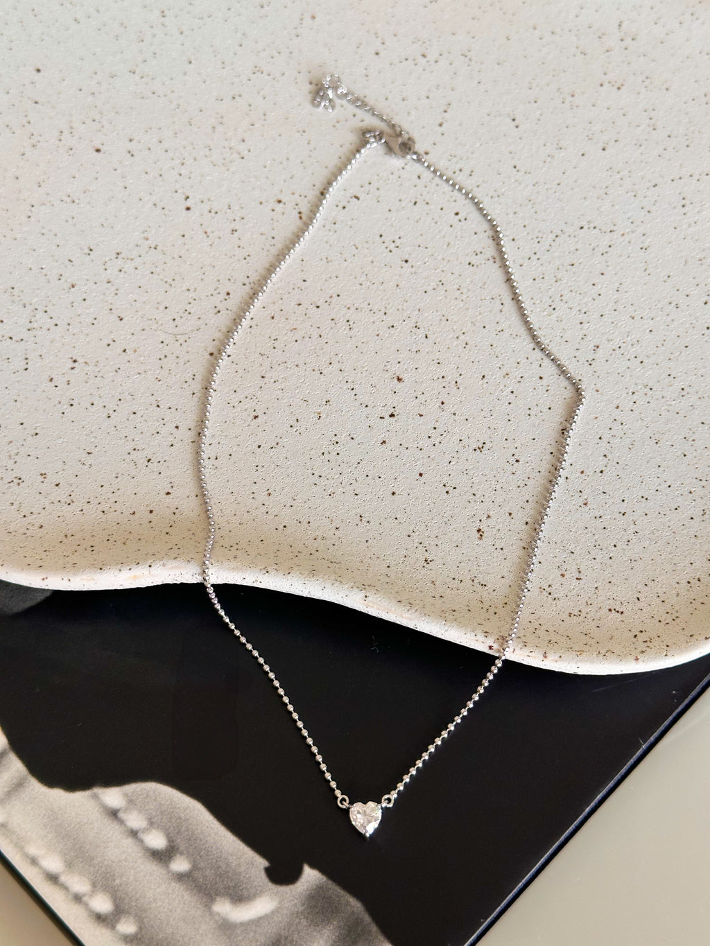 Colar Amelia Moissanite Prata 925
