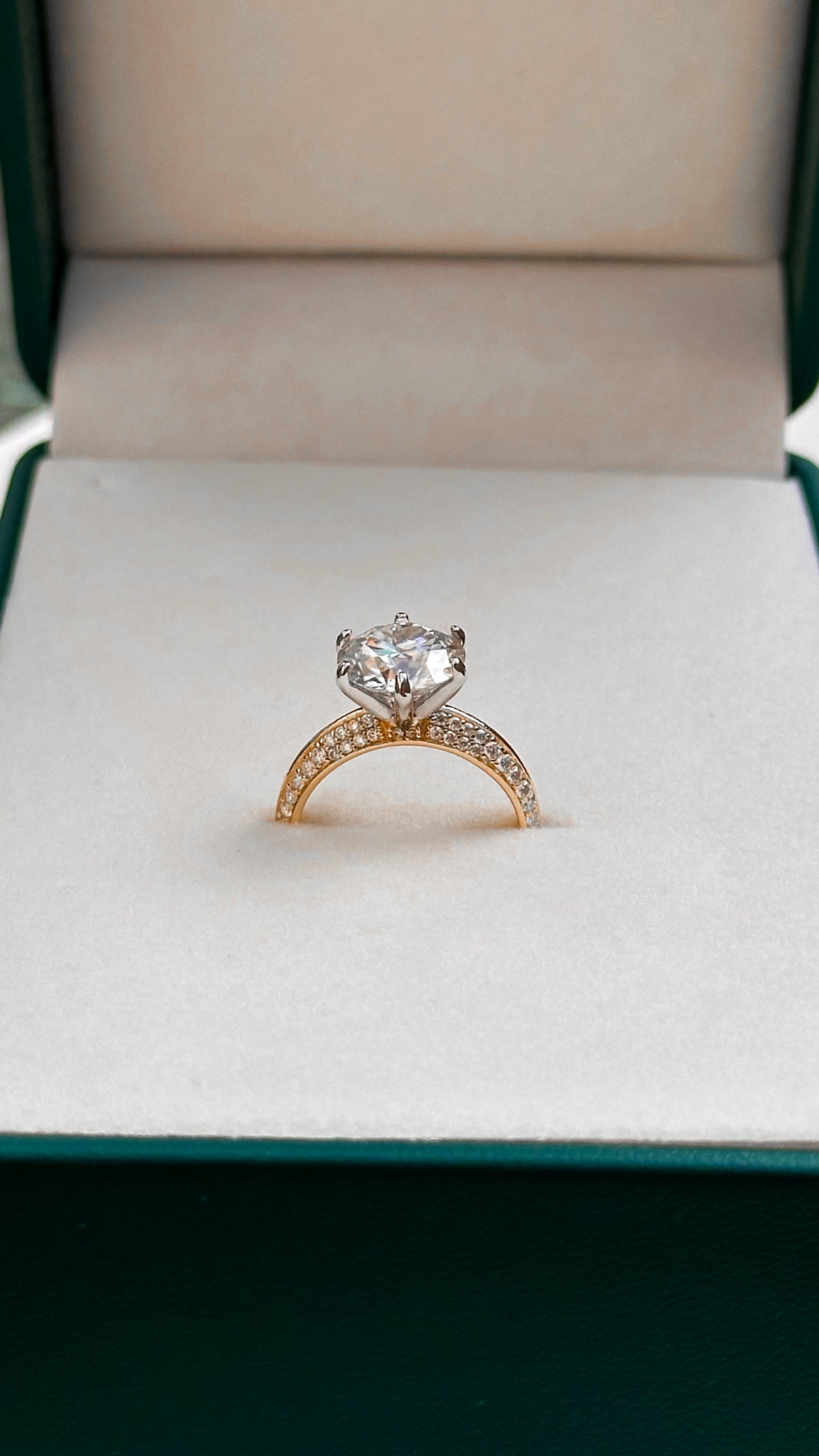 Anel Milano Moissanite Prata 925