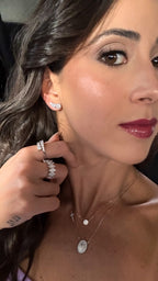 Anel Navete Moissanite Prata 925