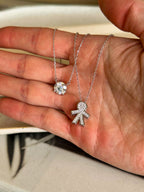 Colar Noah Moissanite Prata 925
