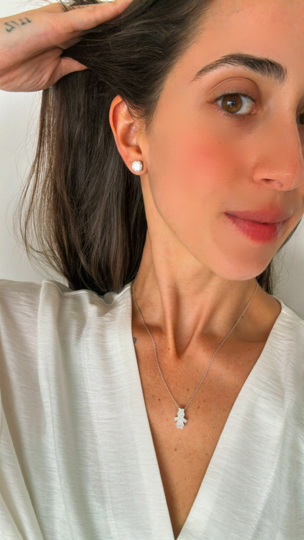 Colar Lia Moissanite Prata 925