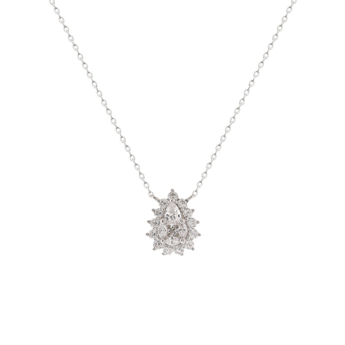 Colar Illusione Drop Prata 925