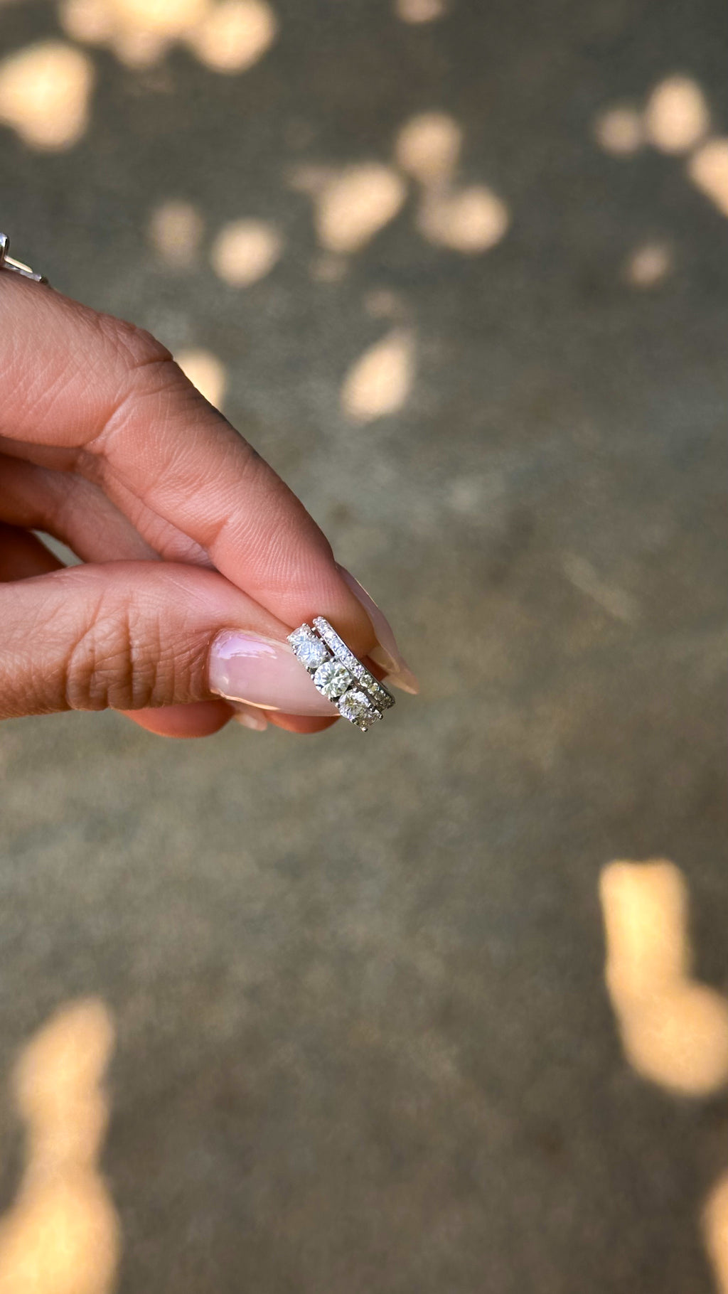 Piercing Liz Moissanite Prata 925