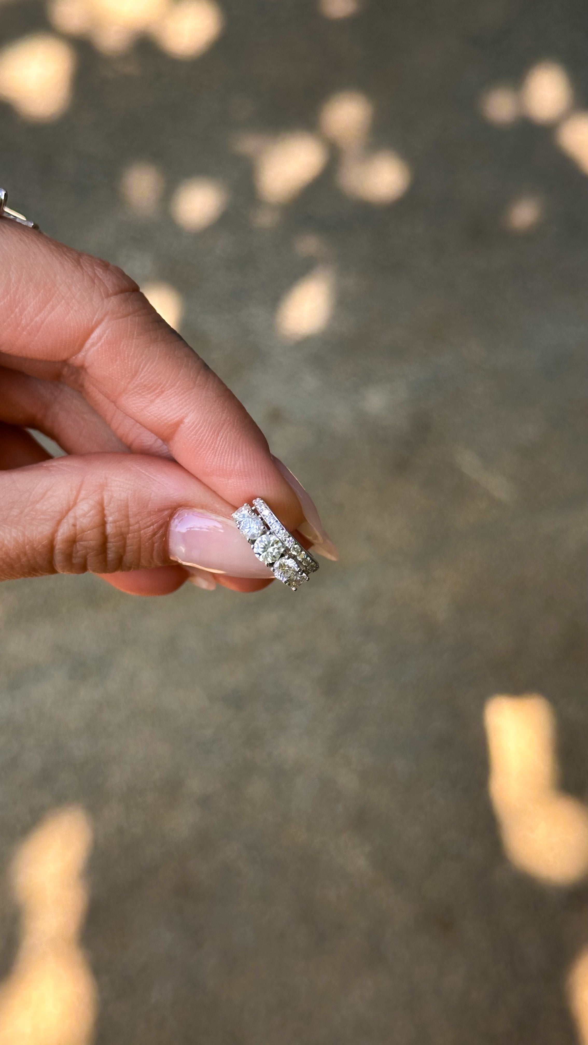 Piercing Liz Moissanite Prata 925