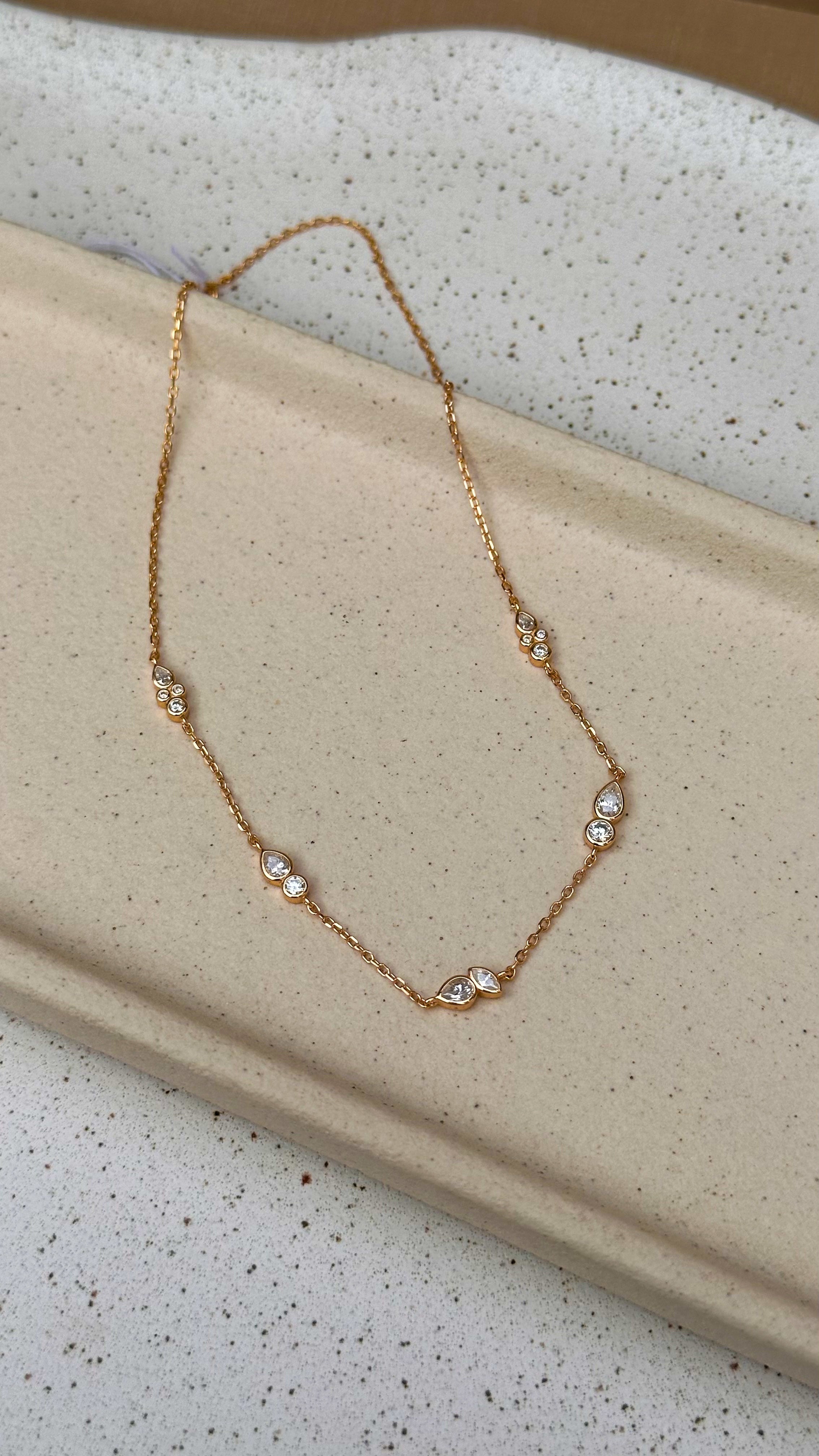 Colar Victoria Moissanite Prata 925