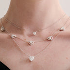 Colar Sweet Hearts Prata 925