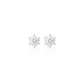 Brinco Esme Moissanite 8mm Prata 925
