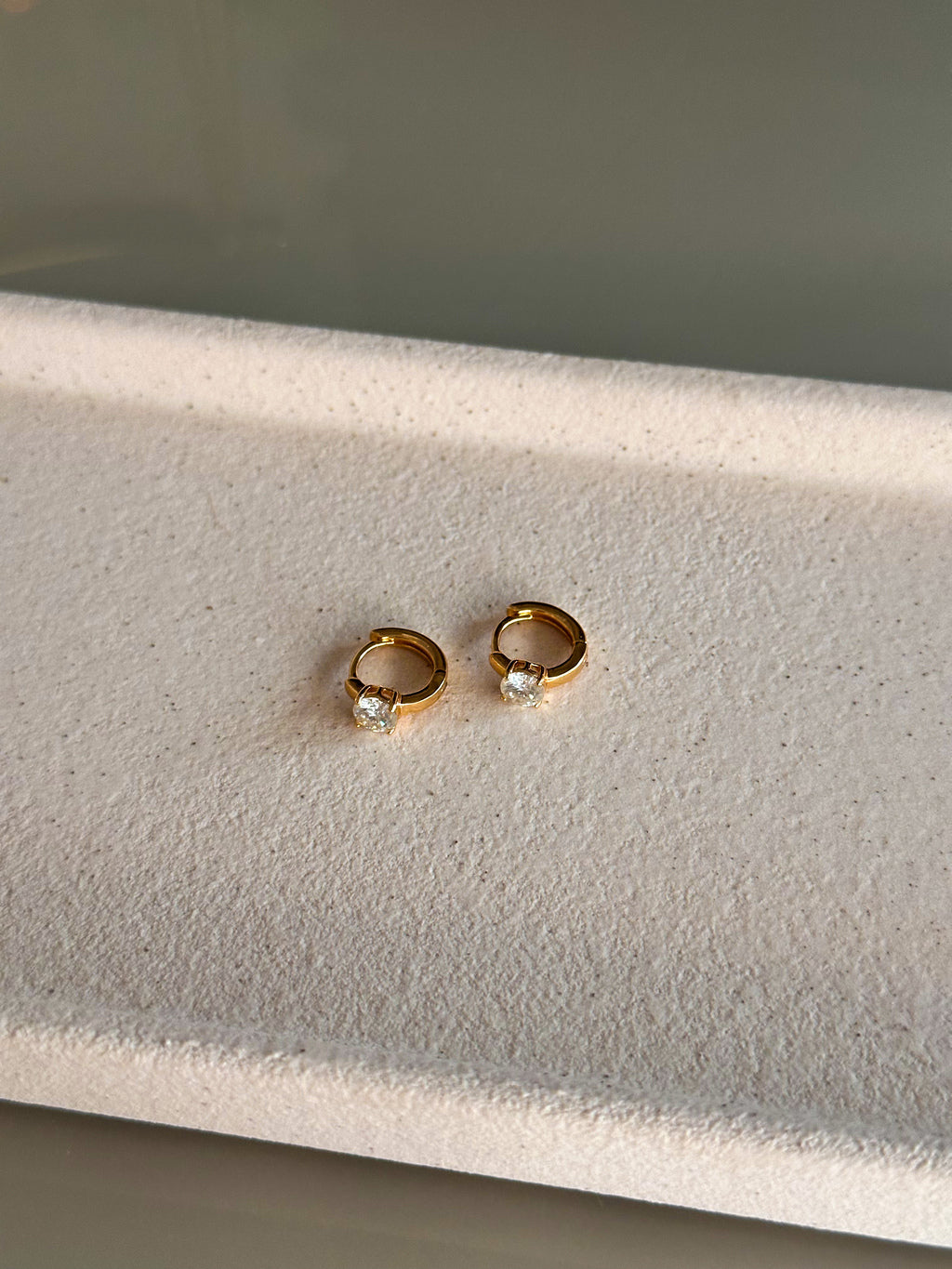 Brinco Argola Nick Moissanite Prata 925