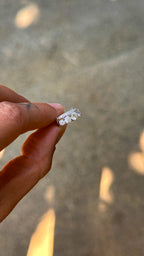 Piercing Liz Moissanite Prata 925