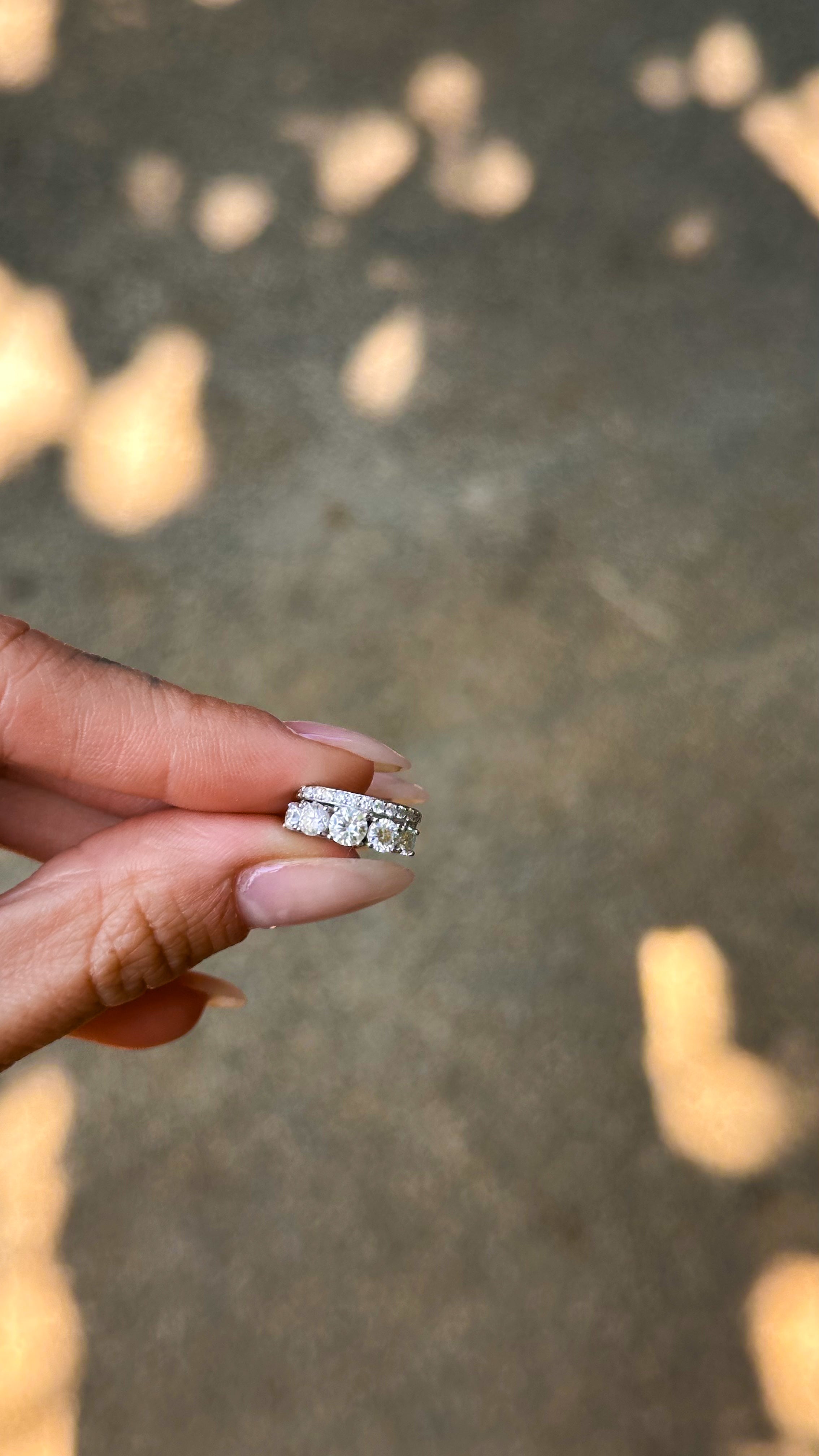 Piercing Liz Moissanite Prata 925