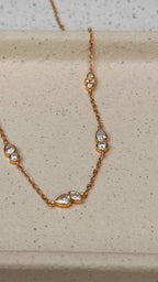 Colar Victoria Moissanite Prata 925