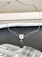 Colar Esme Moissanite 8mm Prata 925
