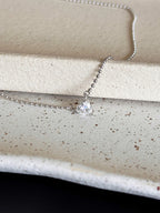 Colar Amelia Moissanite Prata 925