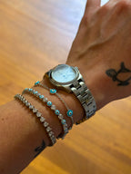 Pulseira Riviera Olho Grego Prata 925