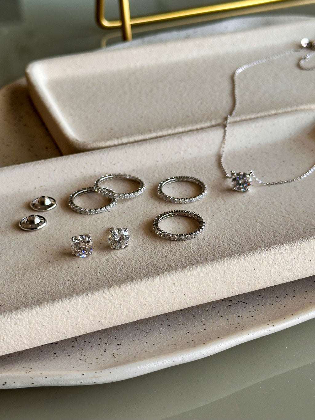 Anel Maeve Moissanite Prata 925