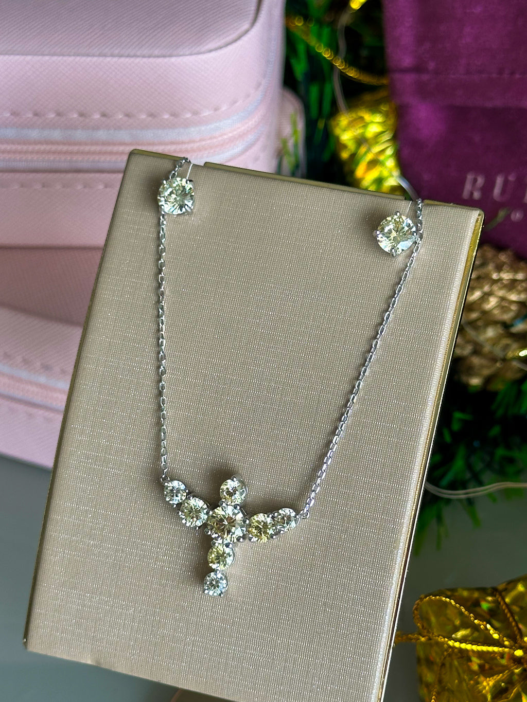 Colar Holy Yellow Fancy Prata 925