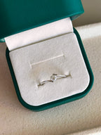 Anel Sollene Moissanite Prata 925