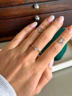 Anel Sollene Moissanite Prata 925