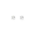 Brinco Clair Zircônia Cristal 6mm Prata 925