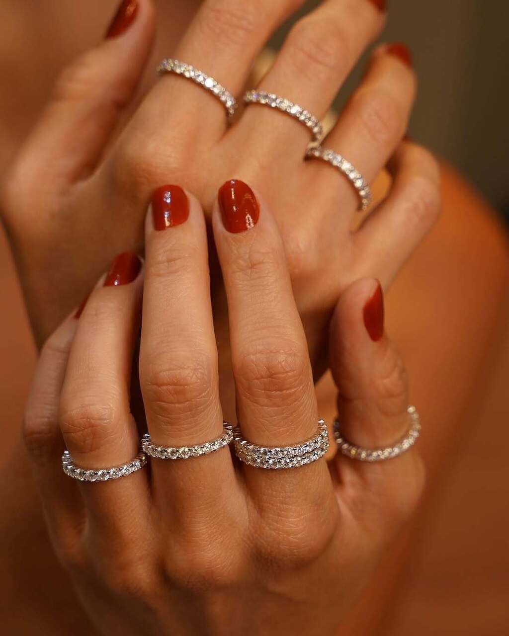 Anel Maeve Moissanite Prata 925