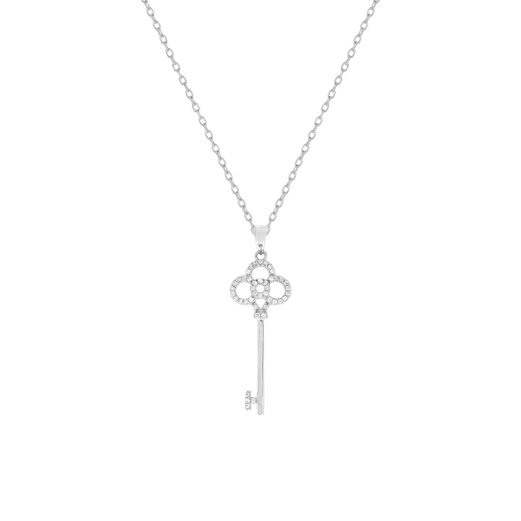 Colar Essenza Chiave Prata 925
