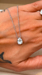Colar Ivy Moissanite Prata 925