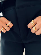 Anel Marcelle - "Pinky Ring" Prata 925