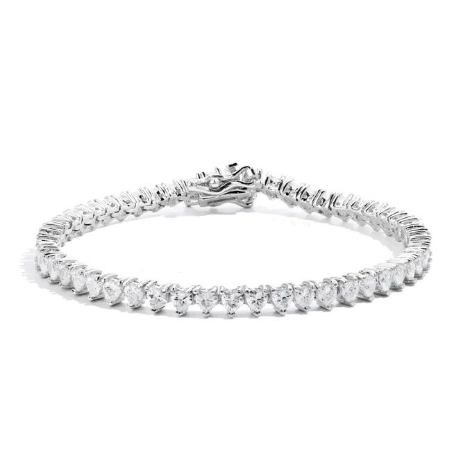 Pulseira Riviera Moissanite Prata 925