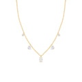 Colar Gotas Oval Prata 925