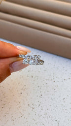 Anel Mia Moissanite Prata 925