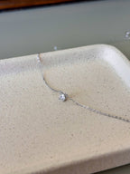 Colar Esme Moissanite 5mm Prata 925