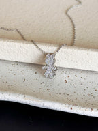 Colar Lia Moissanite Prata 925