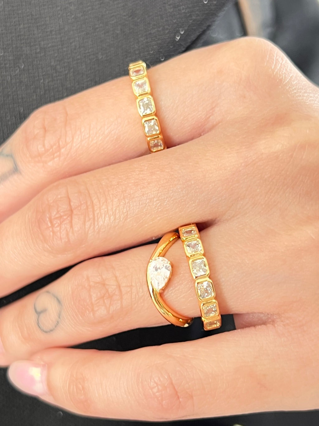 Anel Marcelle - "Pinky Ring" Prata 925