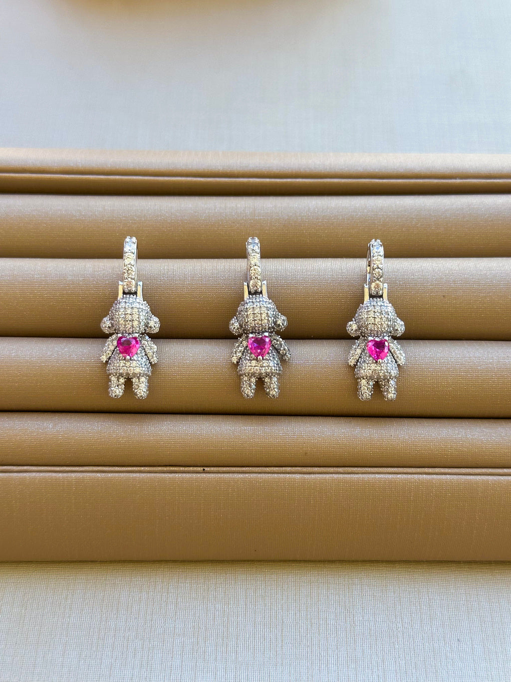 Pingente Pink Prata 925