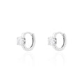 Brinco Argola Nick Moissanite Prata 925