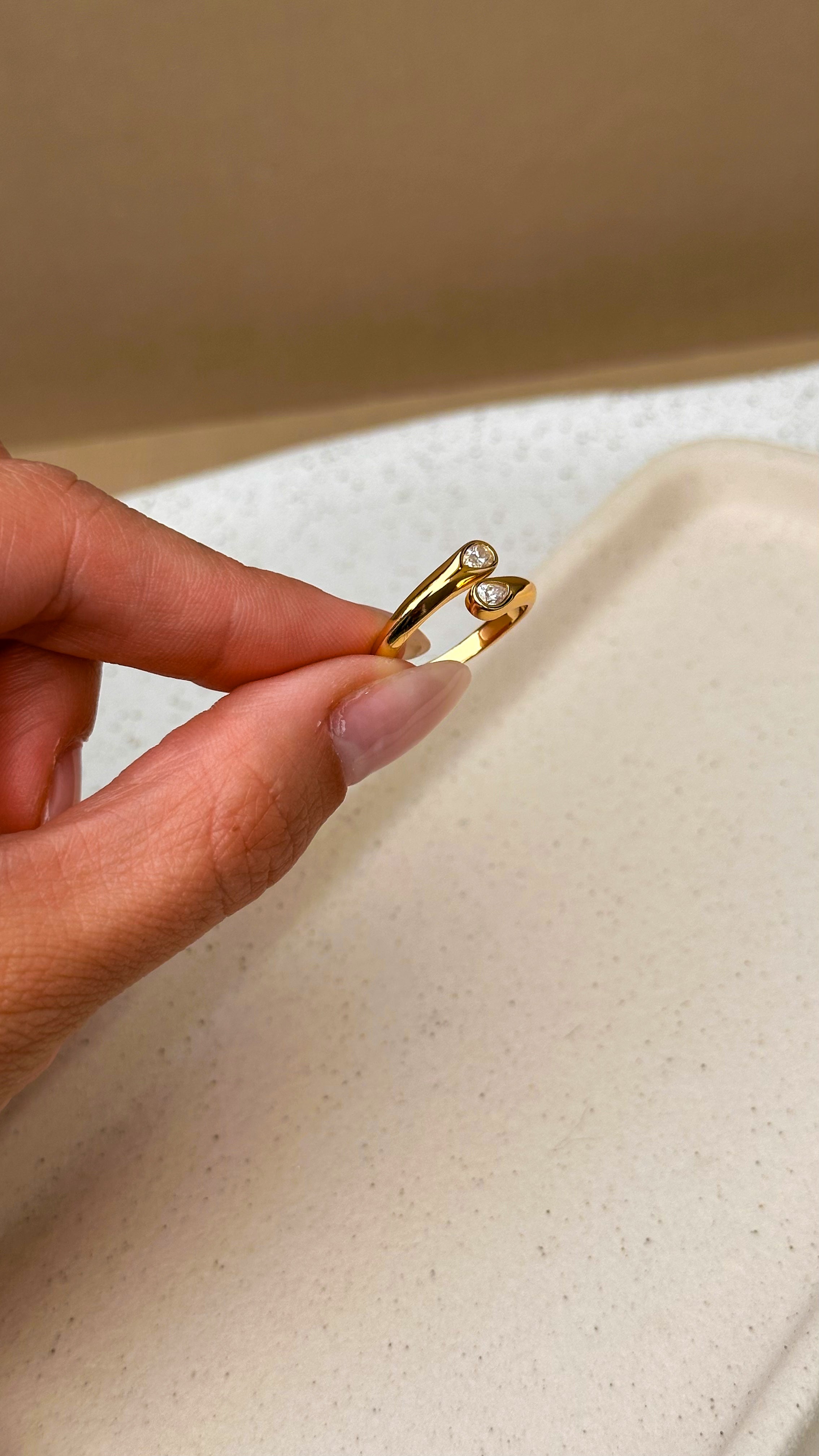 Anel Raissa Moissanite Prata 925
