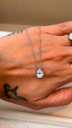 Colar Ivy Moissanite Prata 925