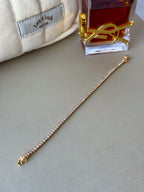 Pulseira Riviera Clássica 3mm Prata 925