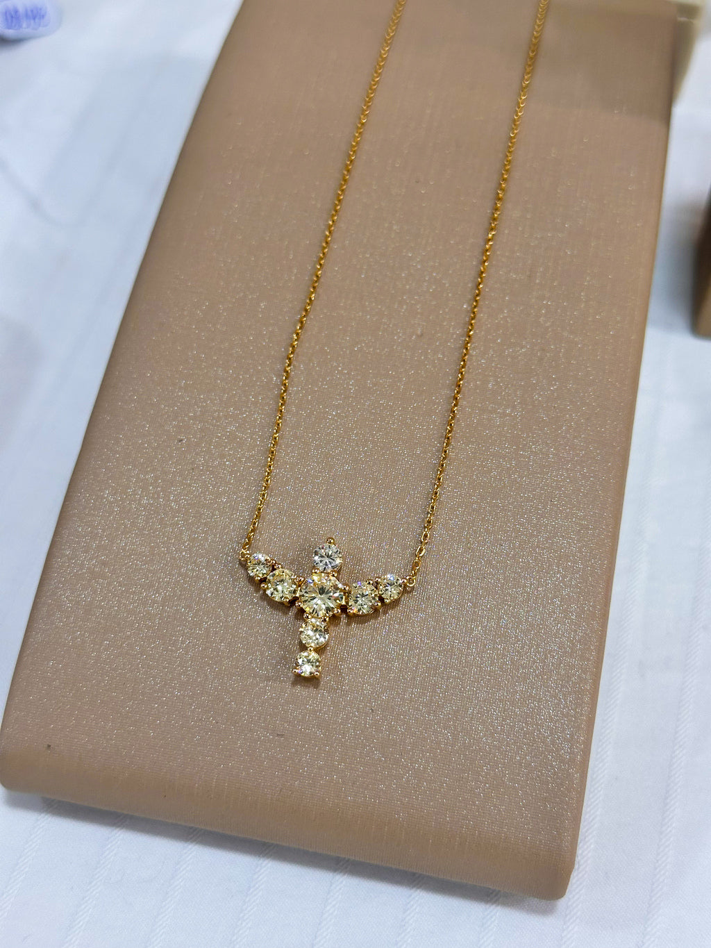 Colar Holy Yellow Fancy Prata 925