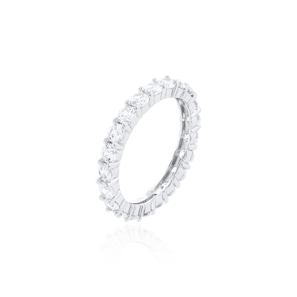 Anel Lara 3mm Prata 925