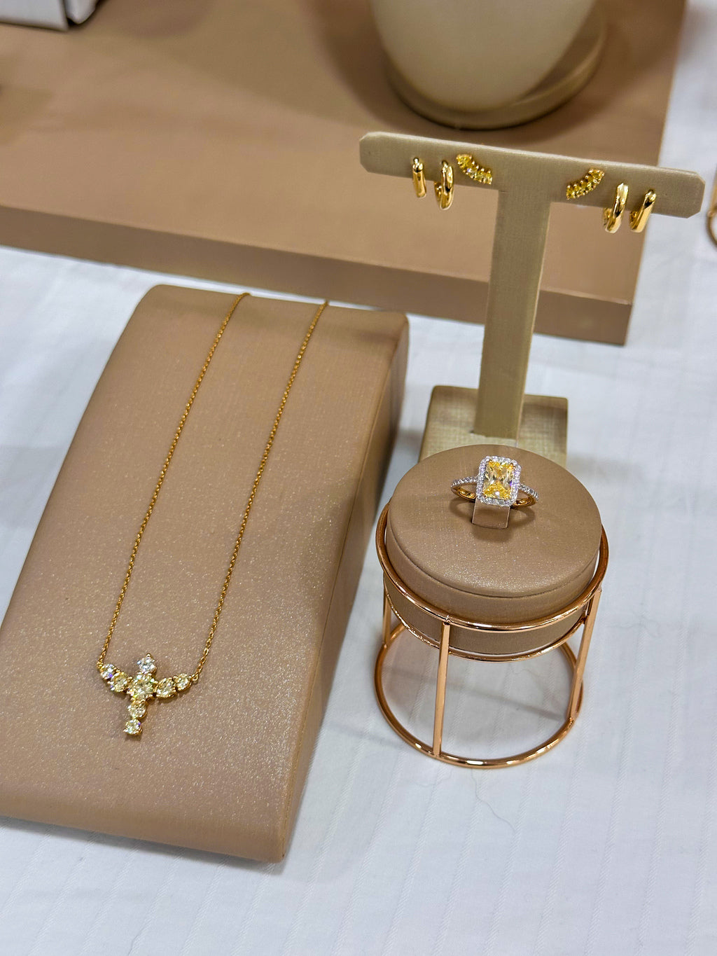 Colar Holy Yellow Fancy Prata 925