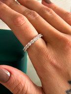 Anel Lara 3mm Prata 925