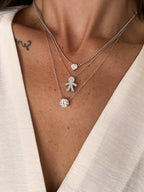 Colar Noah Moissanite Prata 925