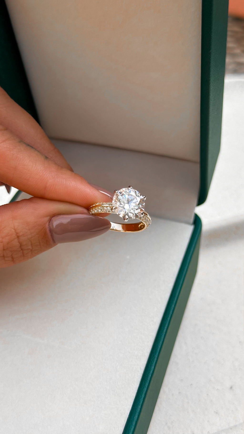 Anel Milano Moissanite Prata 925