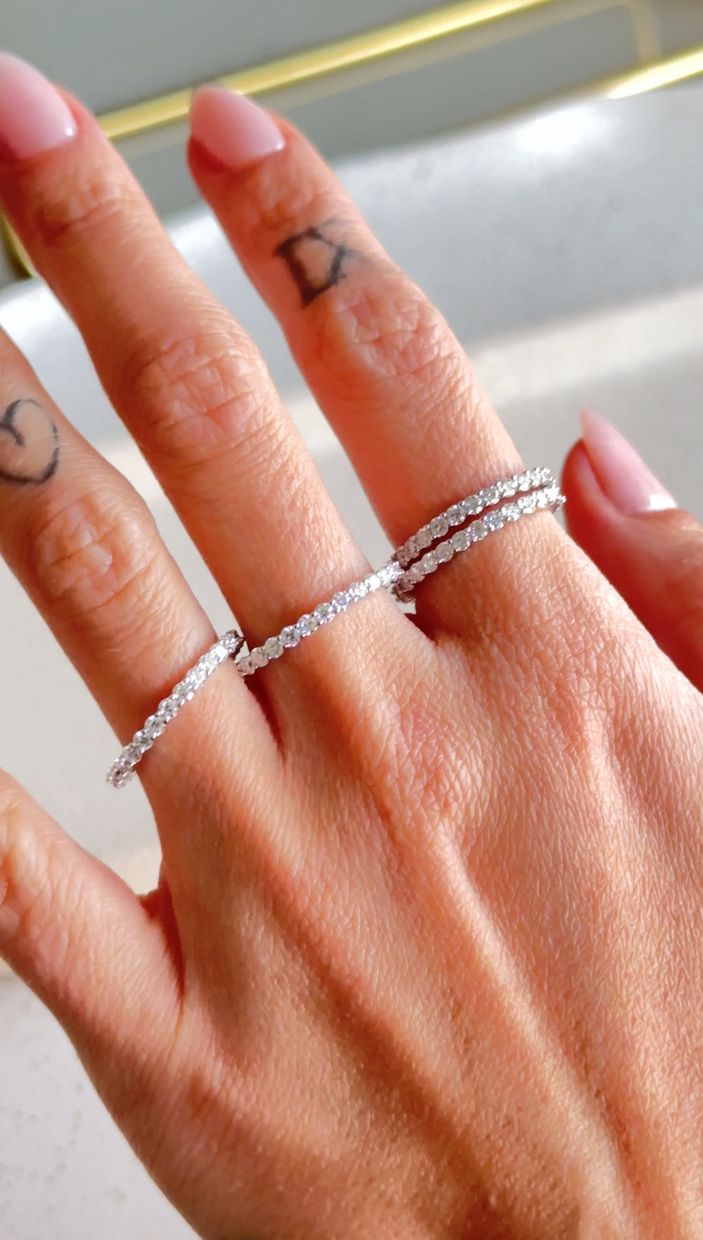 Anel Maeve Moissanite Prata 925