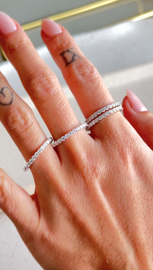 Anel Maeve Moissanite Prata 925