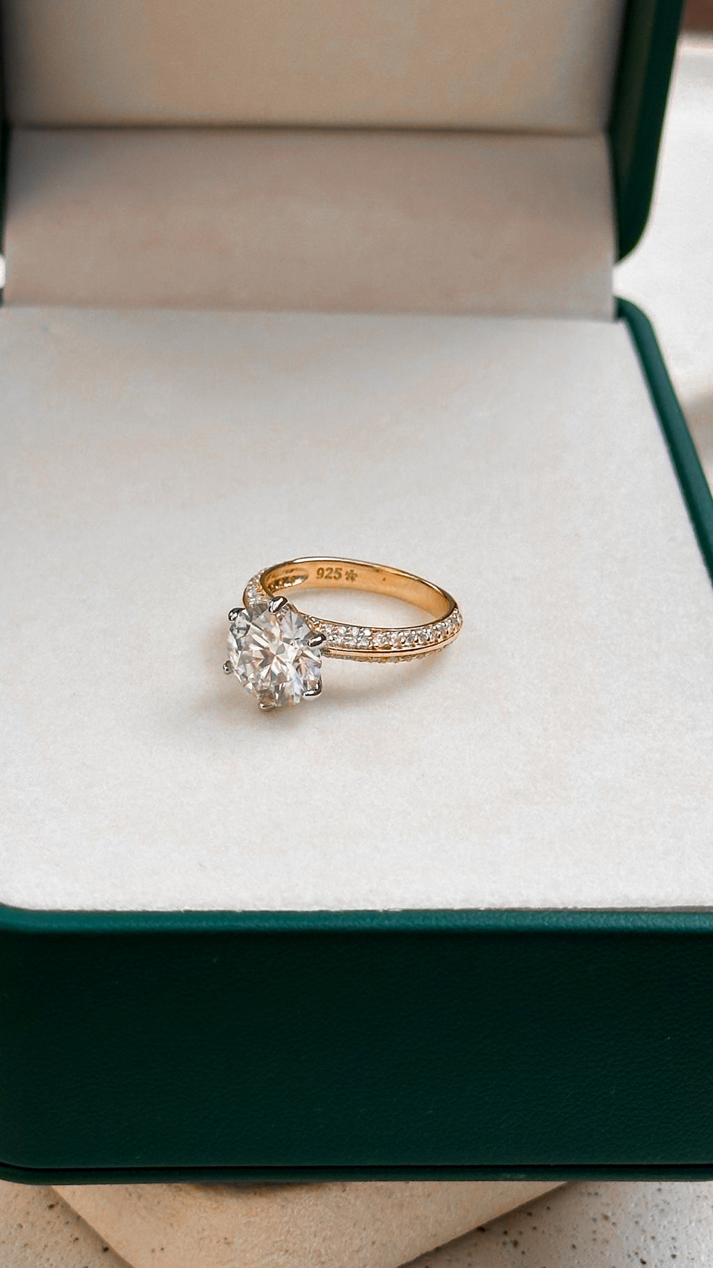 Anel Milano Moissanite Prata 925