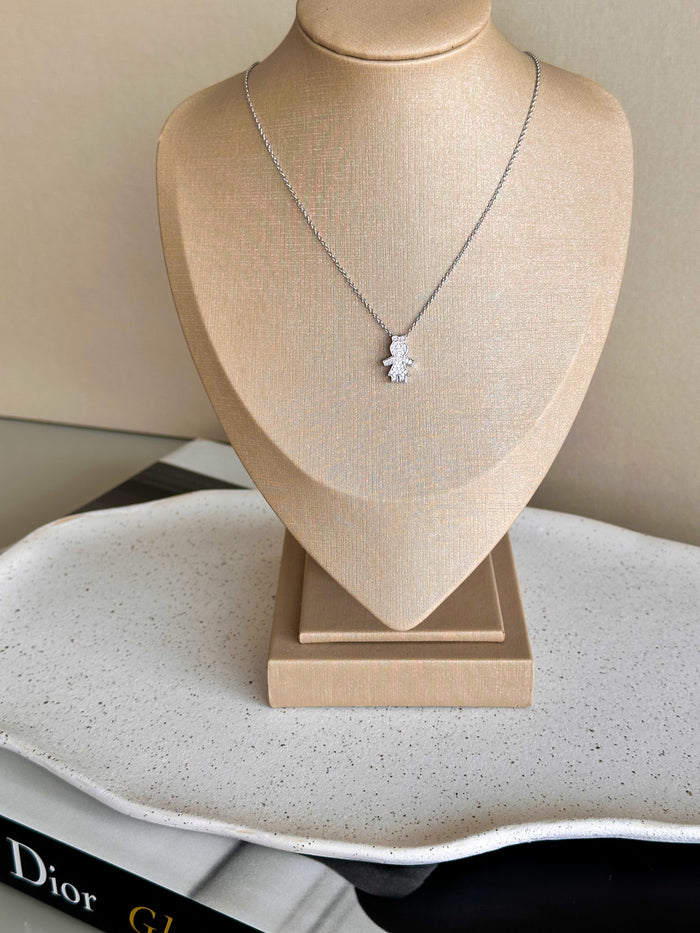 Colar Lia Moissanite Prata 925