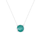 Colar Clair Esmeralda Prata 925